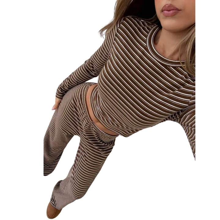 REEVE™ – Striped Relaxed Loungewear Set