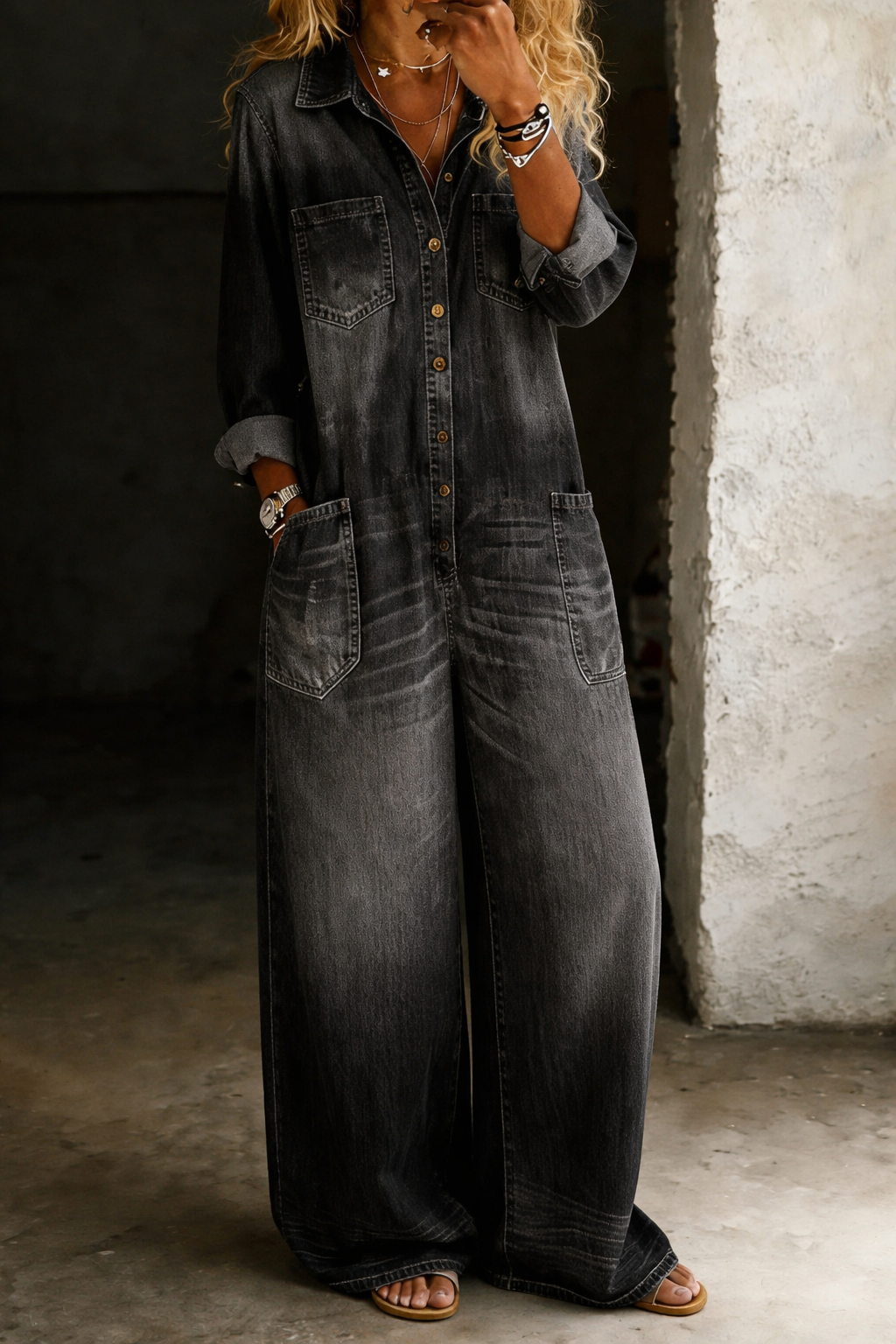 Lena Casual Overall