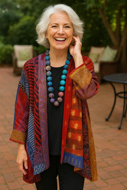 Astrid | Elegant Drape Cardigan