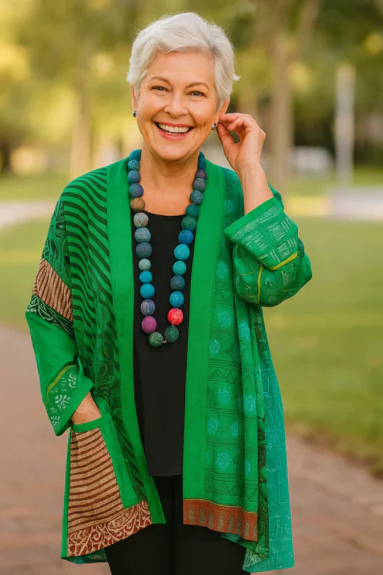 Astrid | Elegant Drape Cardigan