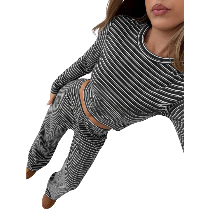 REEVE™ – Striped Relaxed Loungewear Set