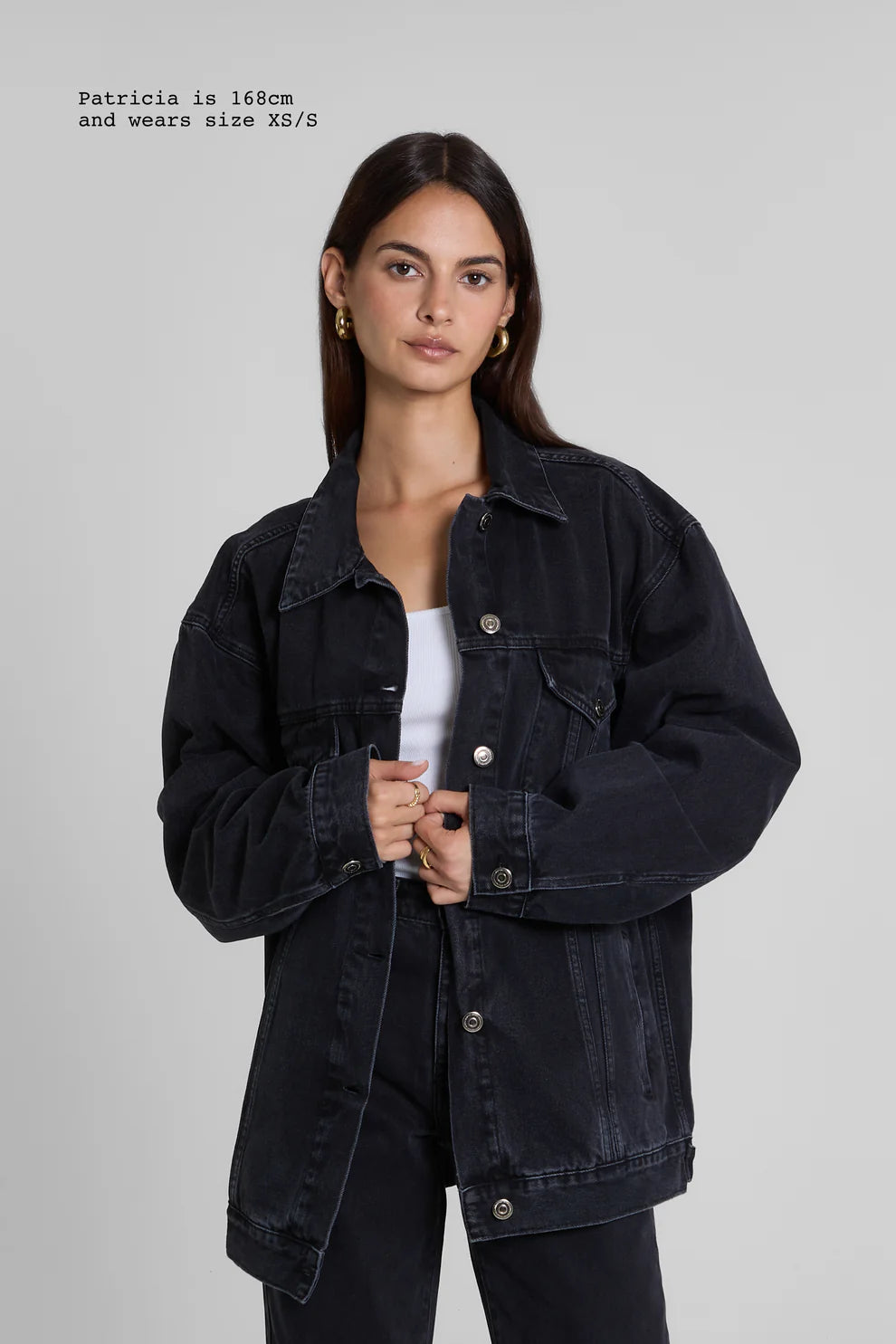 Brit & Boho™ I Lany Retro Denim Coat