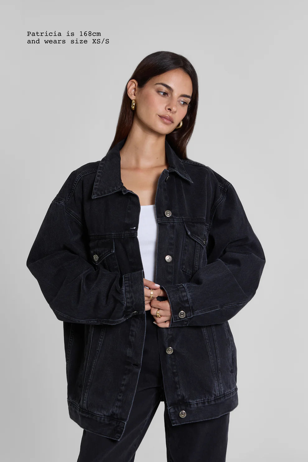 Brit & Boho™ I Lany Retro Denim Coat