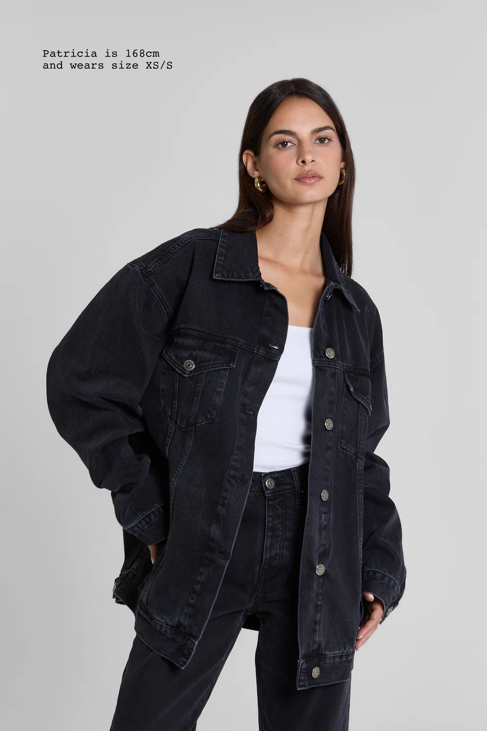 Brit & Boho™ I Lany Retro Denim Coat