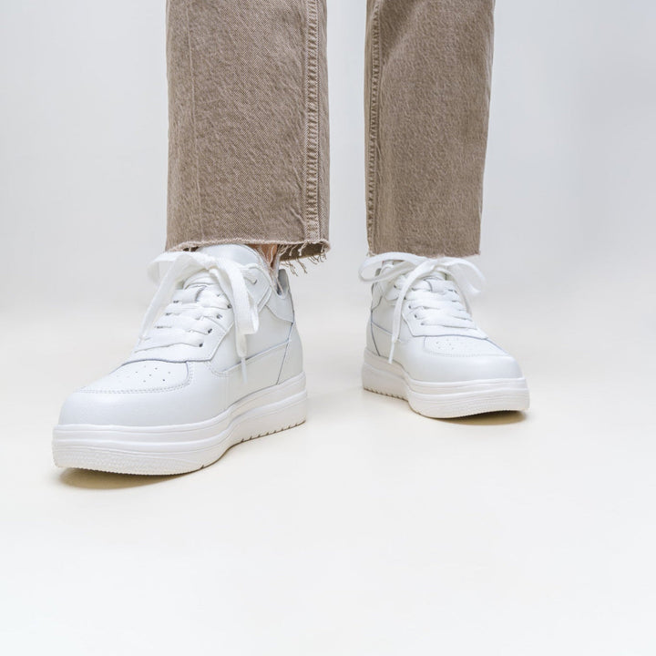ELEVATESHOES WHITE CLASSY