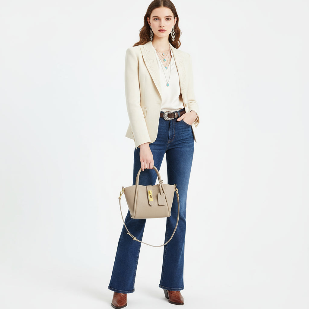 Brit & Boho™ I Mila Leather Bag Brit & Boho | Fashion & Boutique
