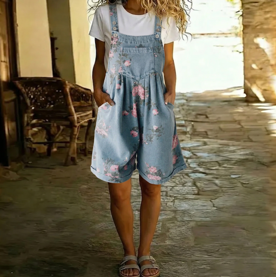 Lila Denim Jumpsuit