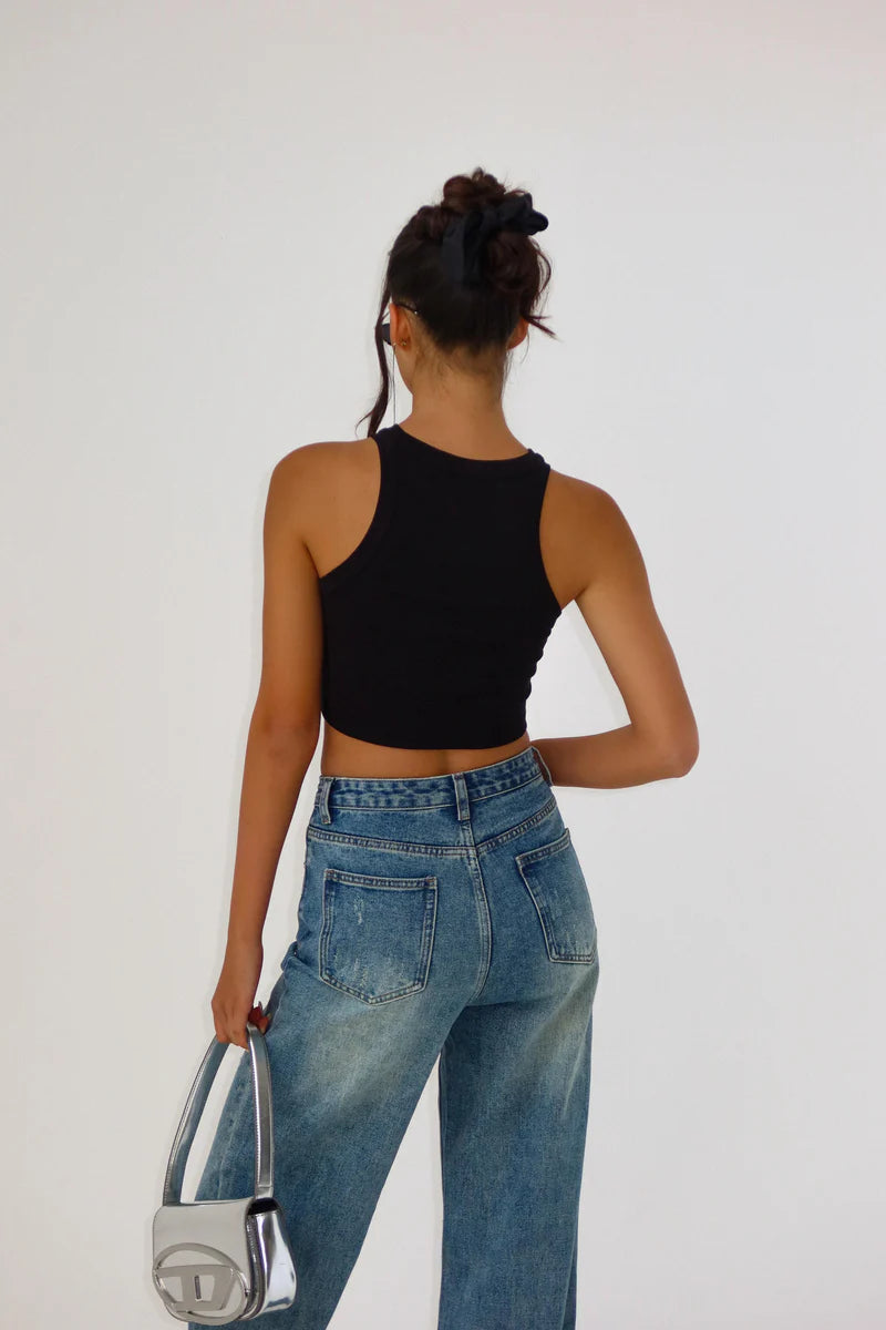 Brit & Boho™️ I Neslie Aqua Jeans Brit & Boho | Fashion & Boutique