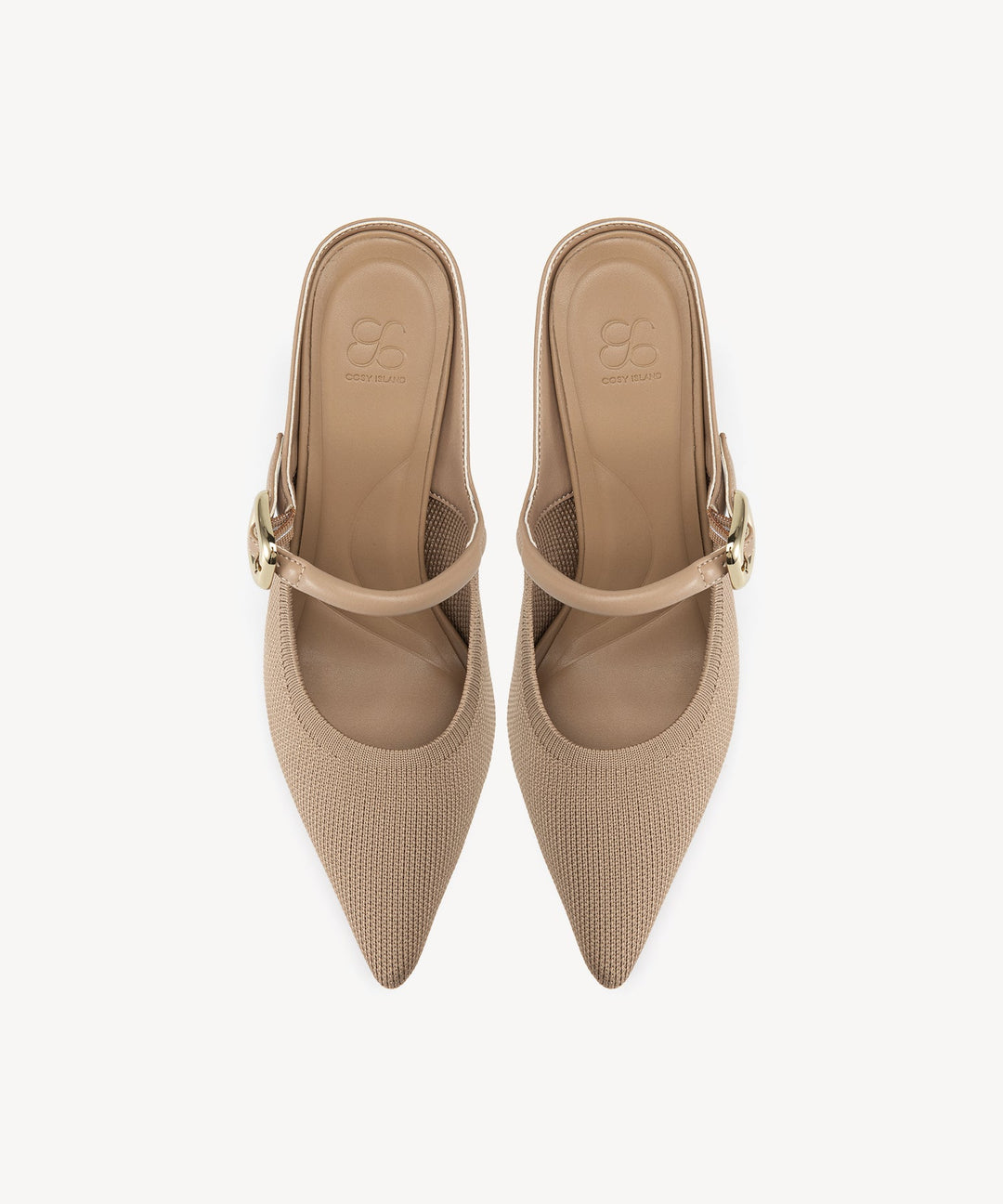 Brittanny Pointed Toe Heeled Mule