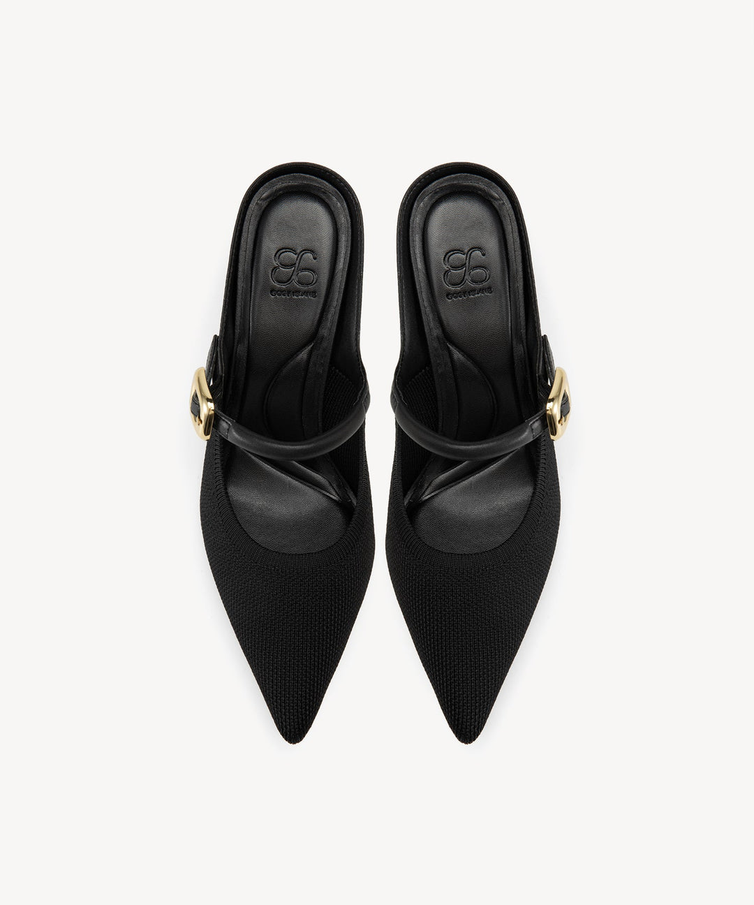 Brittanny Pointed Toe Heeled Mule