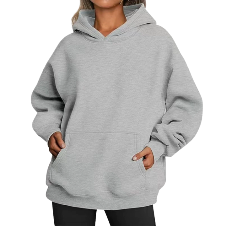 BREELAN™ – Cozy Oversized Fleece Pullover Hoodie