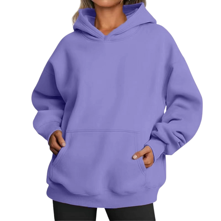 BREELAN™ – Cozy Oversized Fleece Pullover Hoodie
