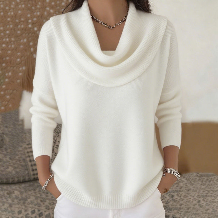 Brit & Boho™ | Sweater with Collar