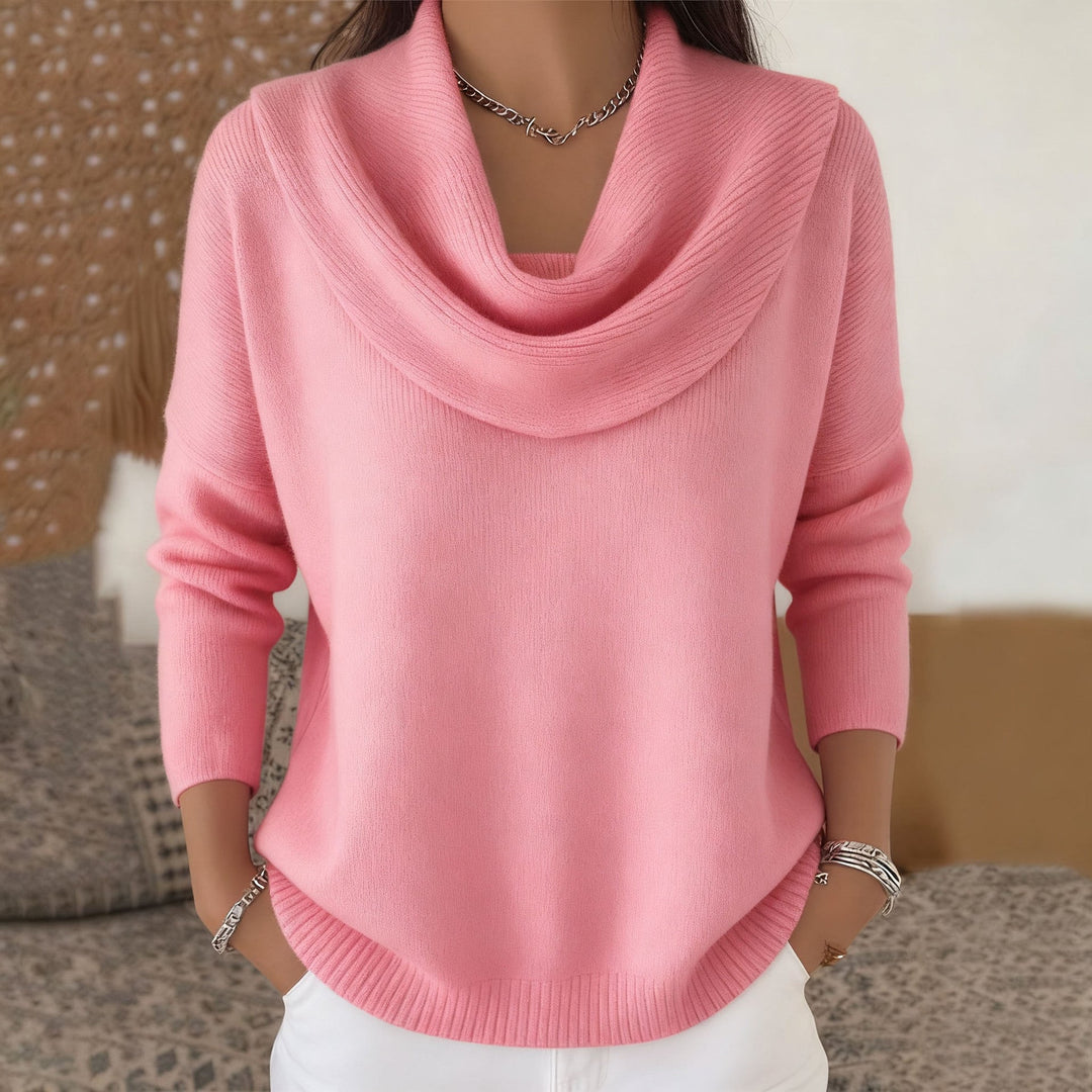 Brit & Boho™ | Sweater with Collar