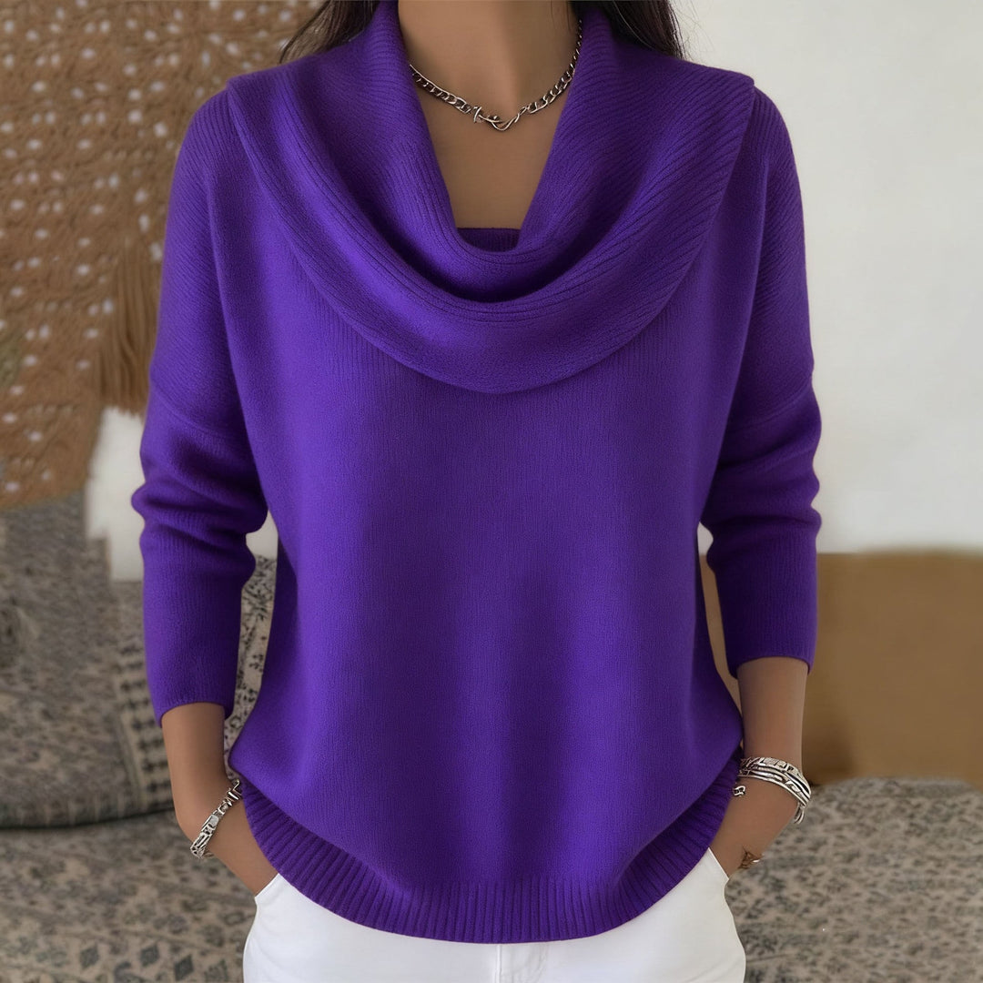 Brit & Boho™ | Sweater with Collar