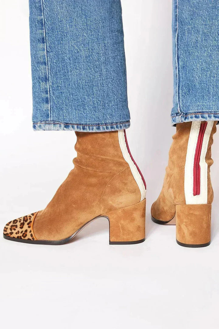 Aria | Grace Step Heeled Boots