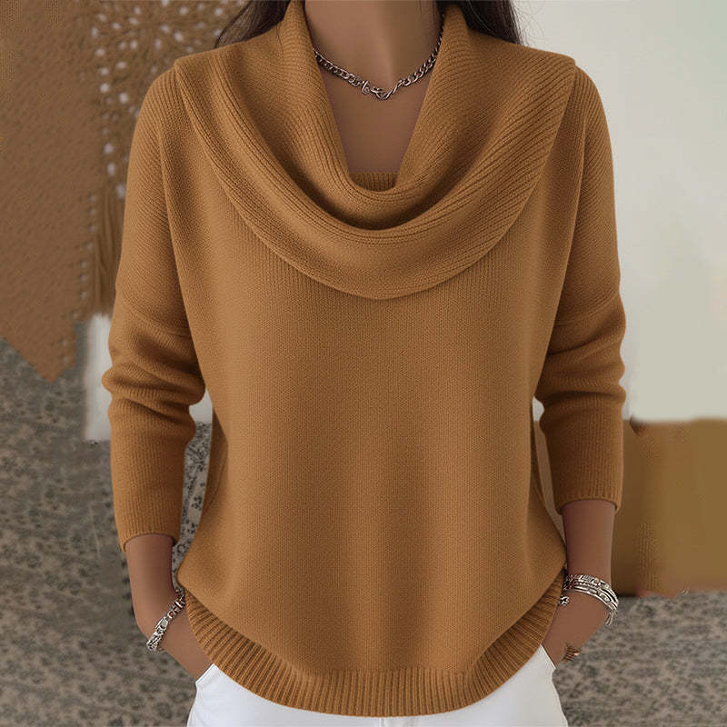 Brit & Boho™ | Sweater with Collar