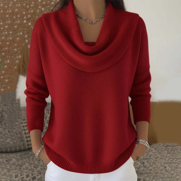 Brit & Boho™ | Sweater with Collar