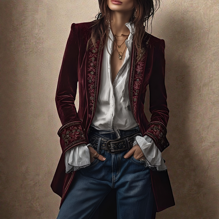 Rosalind™ Luxurious Velvet Jacket