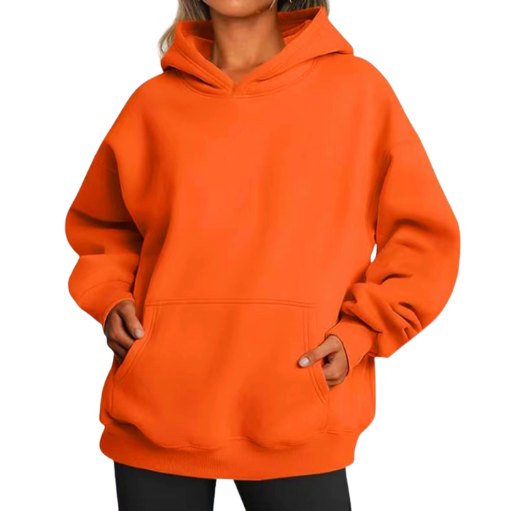 BREELAN™ – Cozy Oversized Fleece Pullover Hoodie