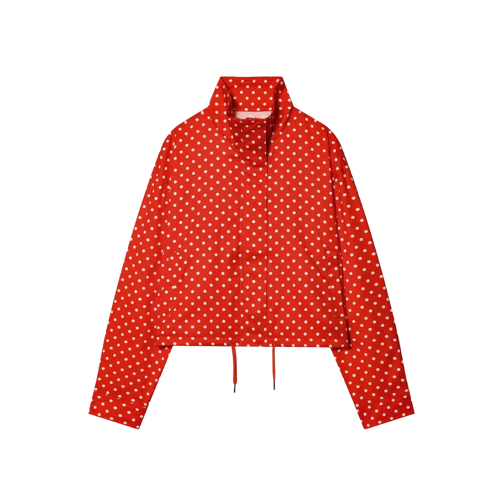 LOXIE™ – Polka Dot Street Style Blazer Jacket