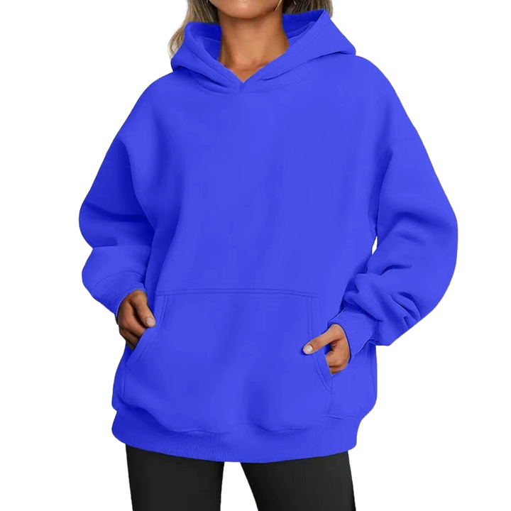 BREELAN™ – Cozy Oversized Fleece Pullover Hoodie