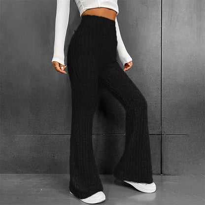 Brit & Boho™ I Pamela Micro Flared High Waist Long Pants Brit & Boho | Fashion & Boutique