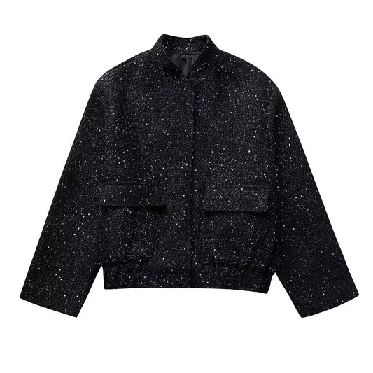 Brit & Boho™ I Gloria Sequins Embroidered Jacket