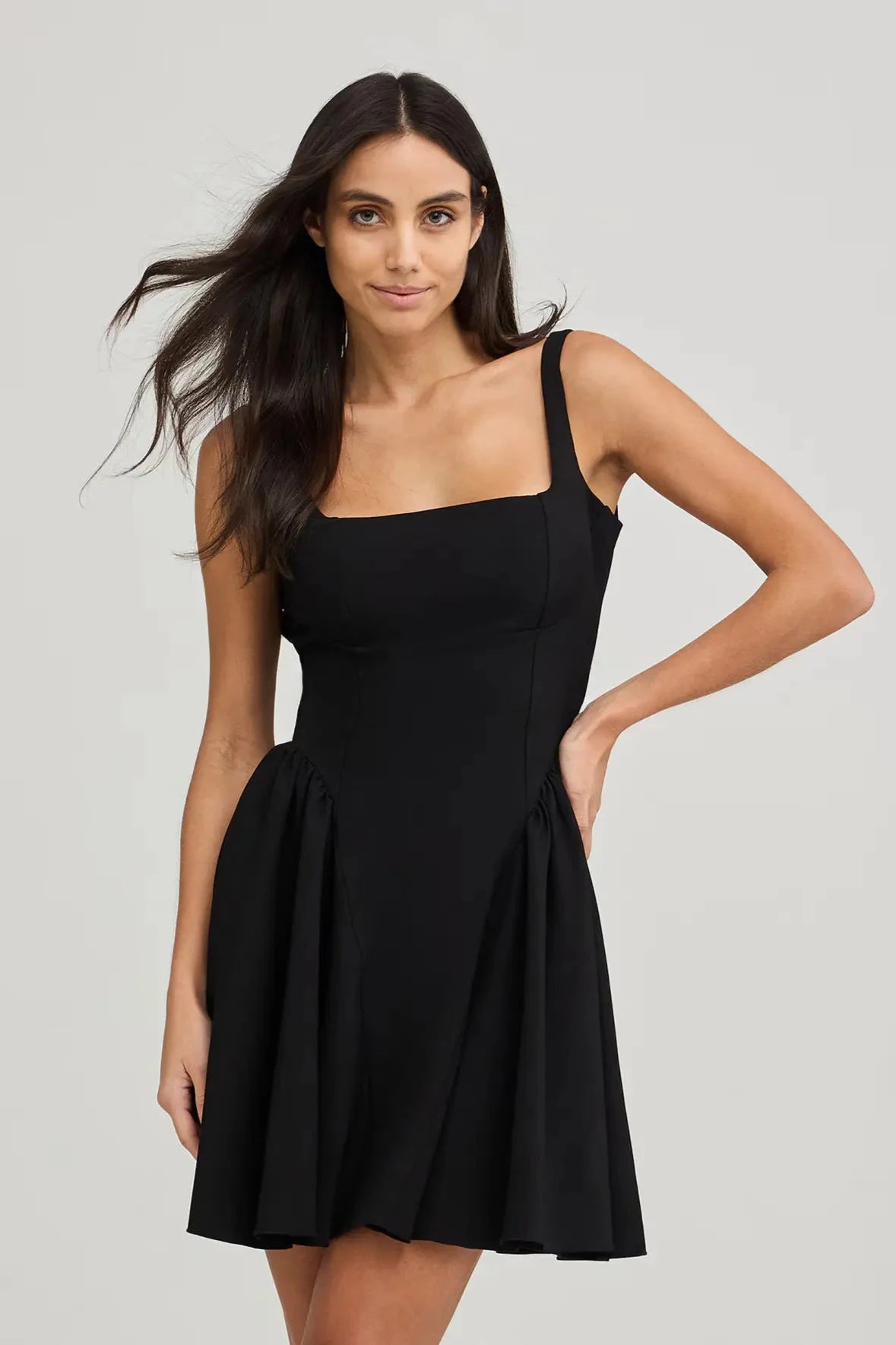 Brit & Boho™ I Short skater dress - Black Brit & Boho | Fashion & Boutique