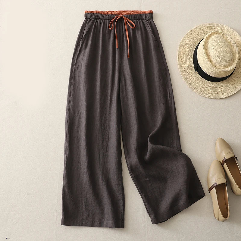 Caroline Linen Blend Pant