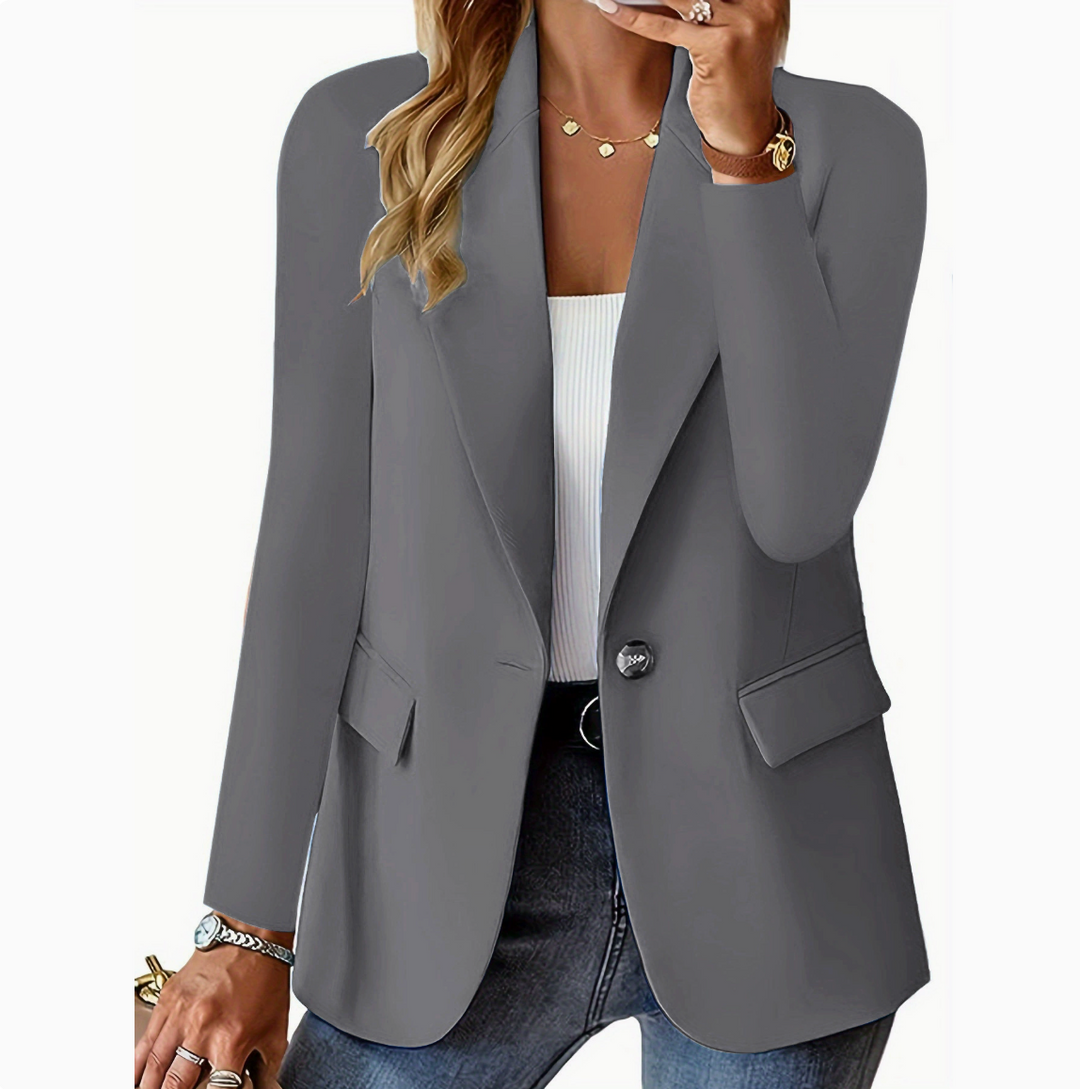 EMMA | Casual Button Blazer