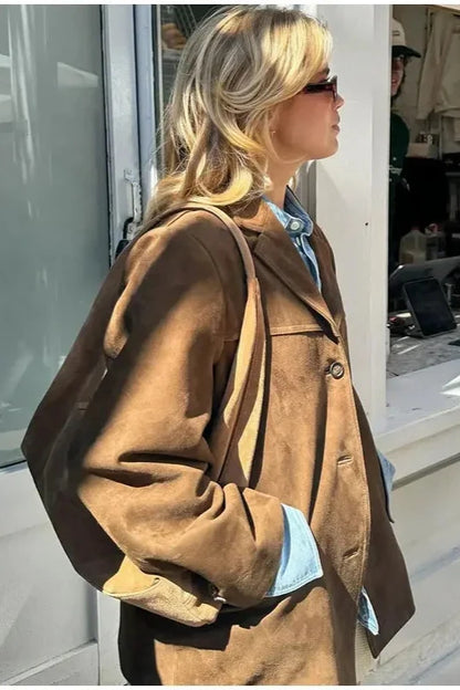 Brit & Boho™️ Matilda I Brown Suede Jacket Brit & Boho | Fashion & Boutique