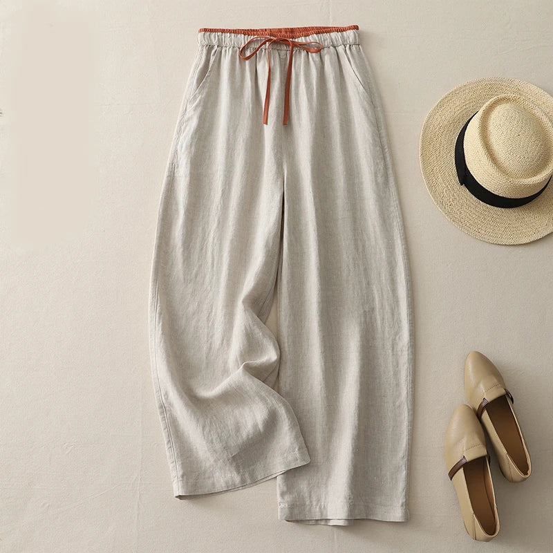 Caroline Linen Blend Pant