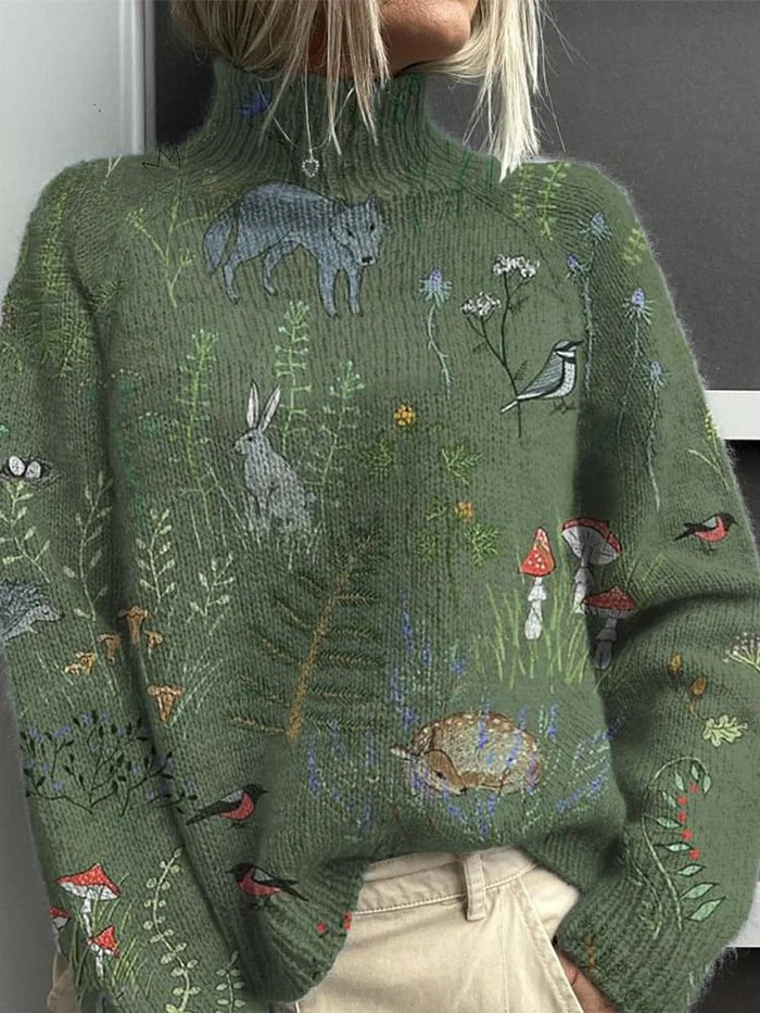 Sasha™ Cozy Turtleneck Jumper