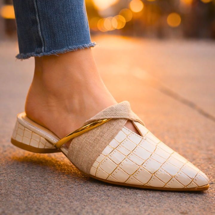 Rose Croc Slip-On's