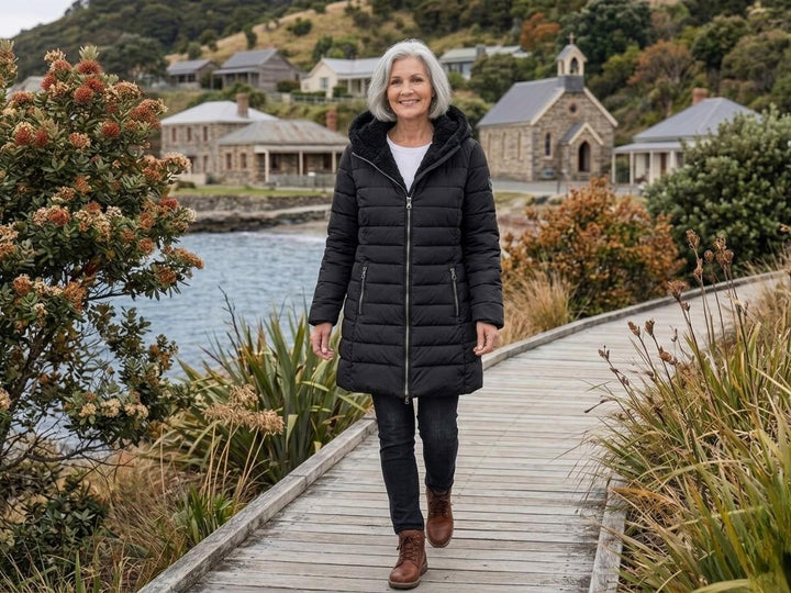 Olivia™ | Quilted A-Line Winter Coat