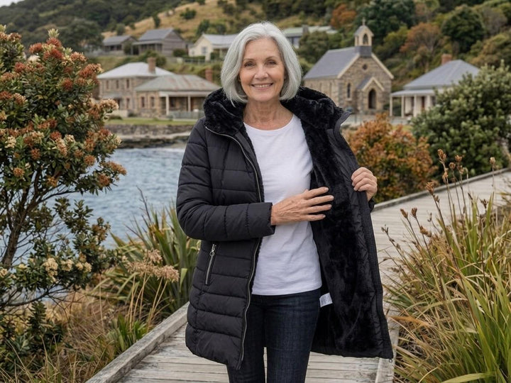 Olivia™ | Quilted A-Line Winter Coat