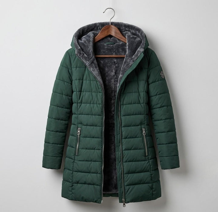 Olivia™ | Quilted A-Line Winter Coat