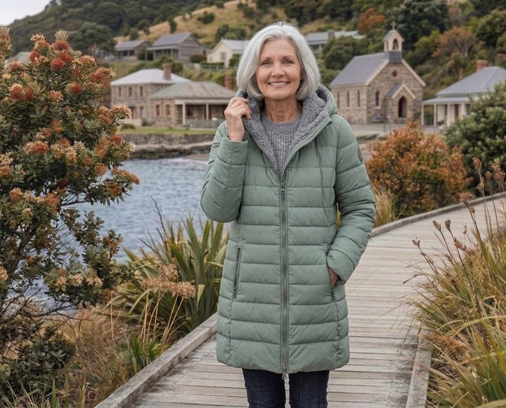 Olivia™ | Quilted A-Line Winter Coat