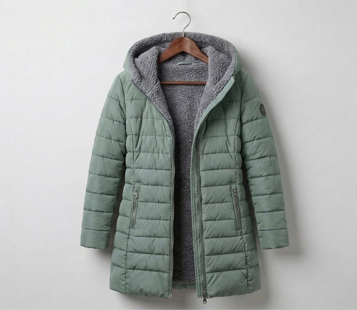 Olivia™ | Quilted A-Line Winter Coat