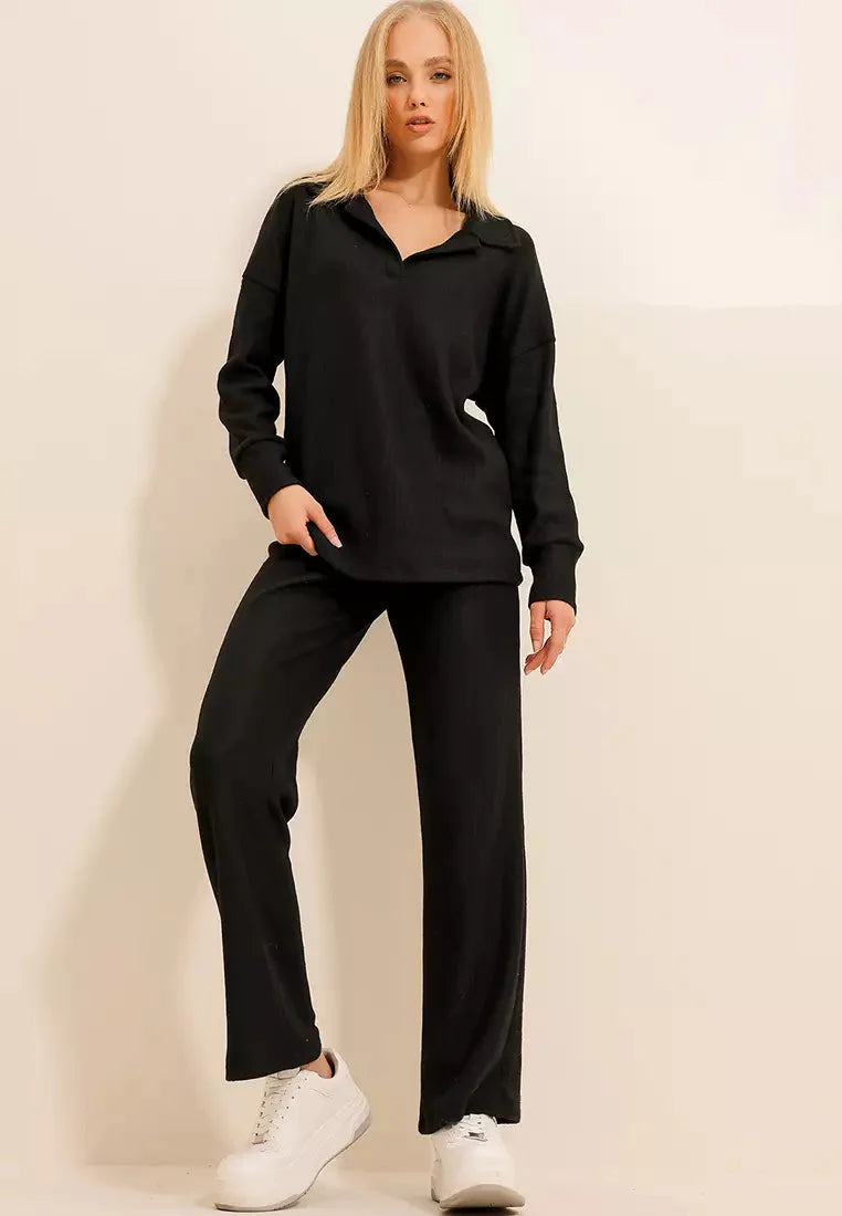 Brit & Boho™ I Alyssa Knit Top & Pants Set Brit & Boho | Fashion & Boutique