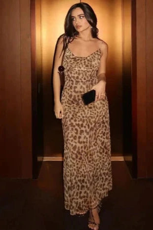 Brit & Boho™️ Ava - Leopard Maxi Dress Brit & Boho | Fashion & Boutique