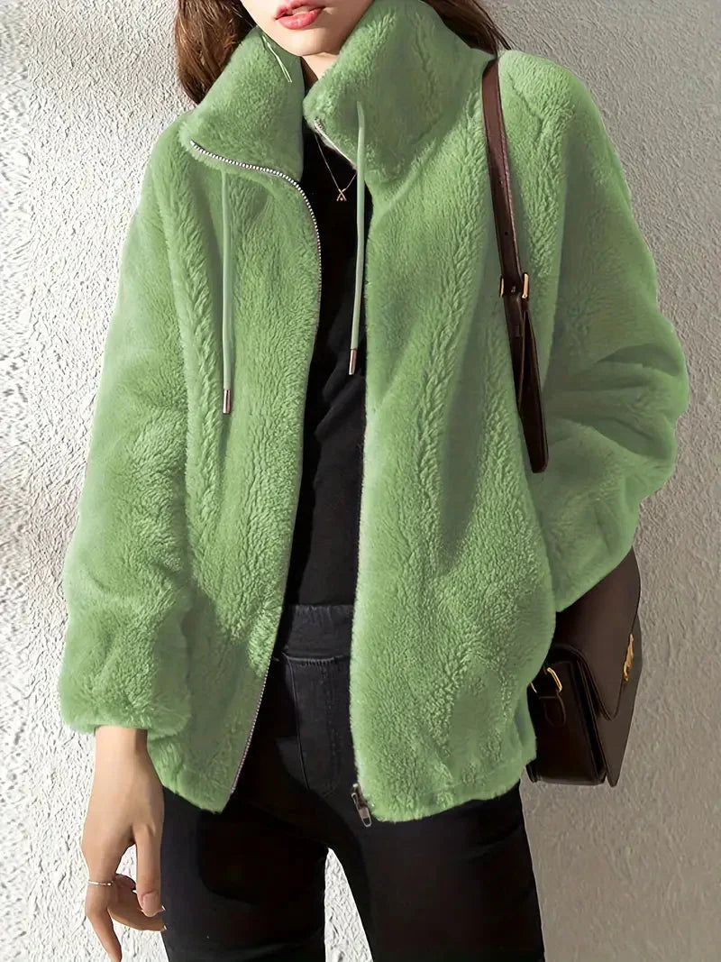 Brit & Boho™ I Sofia Drawstring Teddy Coat Brit & Boho | Fashion & Boutique