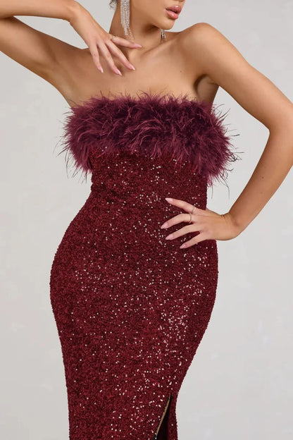 Brit & Boho™ I Old Money Bodycon Sequin Dress Brit & Boho | Fashion & Boutique