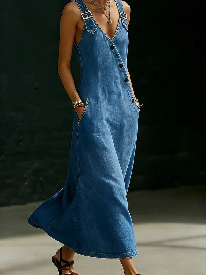 Veronica Long Denim Dress