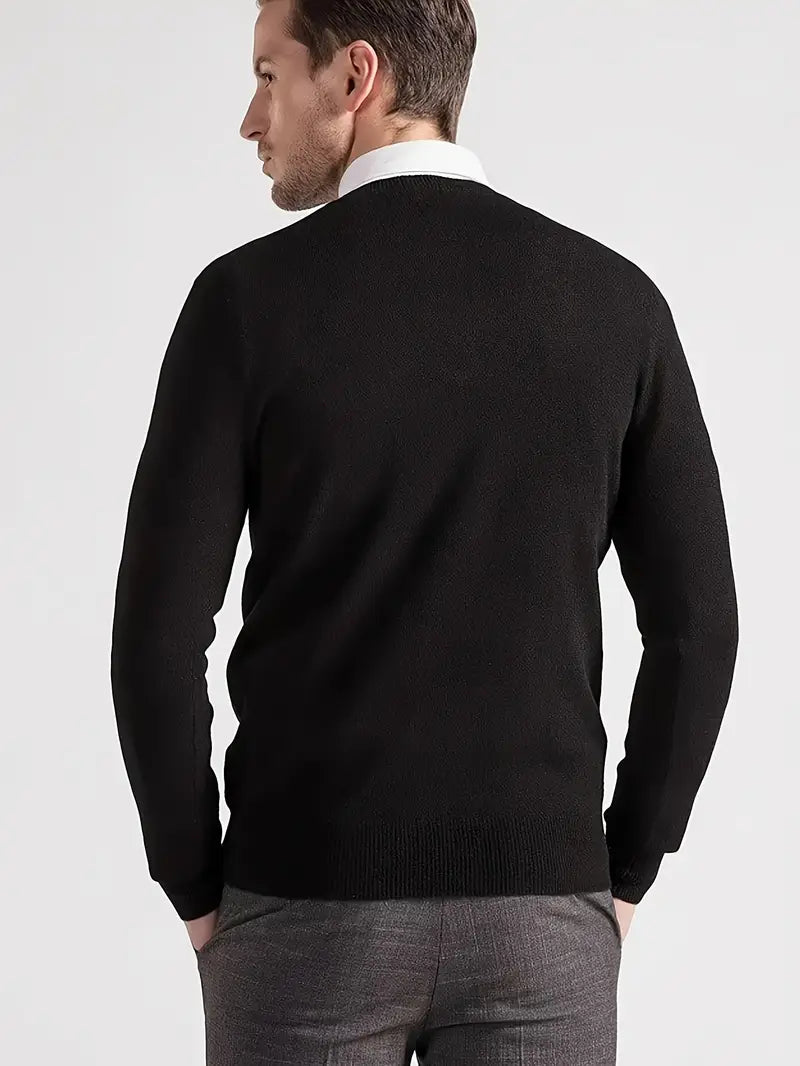 Brit & Boho™️ | Oliver Essential Knit Pullover Brit & Boho | Fashion & Boutique
