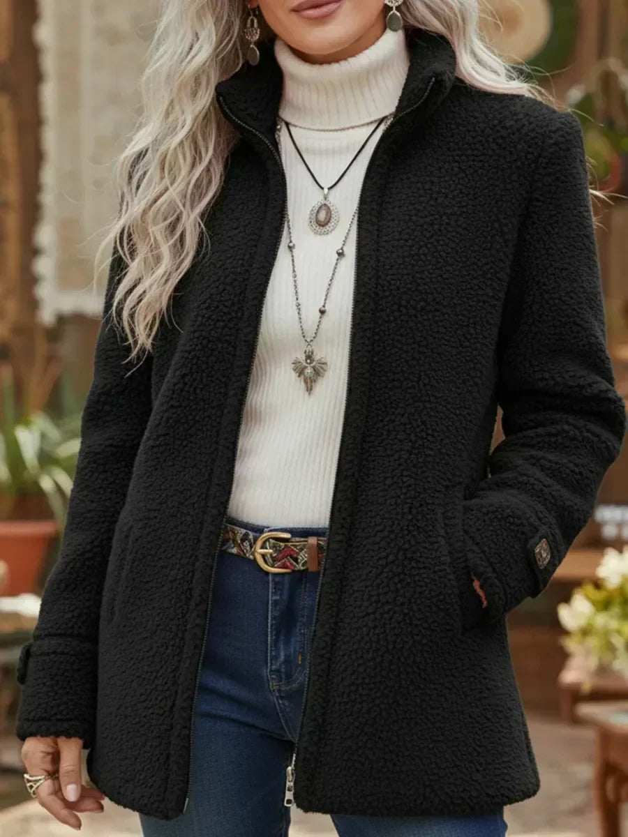 Carissa | Full-Zip Stand Collar Jacket