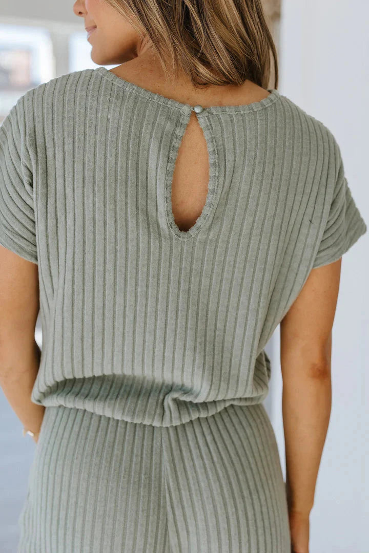 Brit & Boho™ I Robyn Ribbed Jumpsuit Brit & Boho | Fashion & Boutique