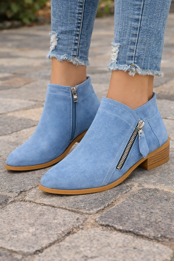 Aria | Orthopedic Zip Ankle Boots