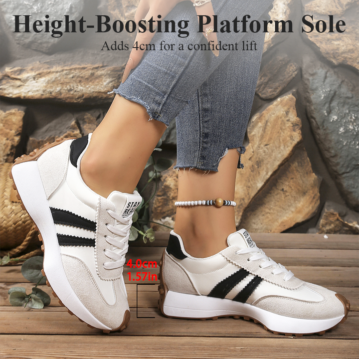 Time-Limited Special |  Women's Casual Non-Slip Chunky Sneakers – Cushioned Insole, Breathable Mesh & Trendy Look ✨